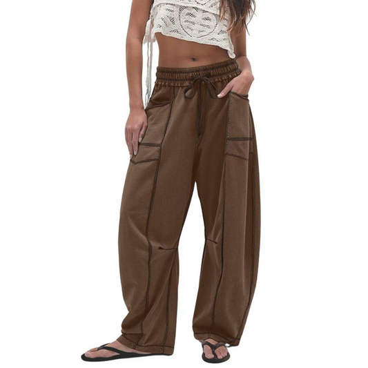 Threadzโข High Waisted Barrel Pants